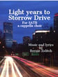 Light Years to Storrow Drive SATB choral sheet music cover